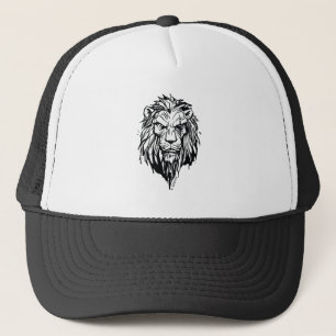 Lion King   Scar Head Sketch Trucker Hat
