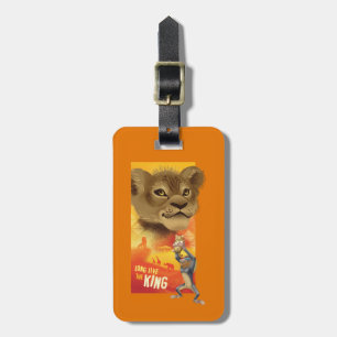 Lion King Simba Collage Graphic Luggage Tag