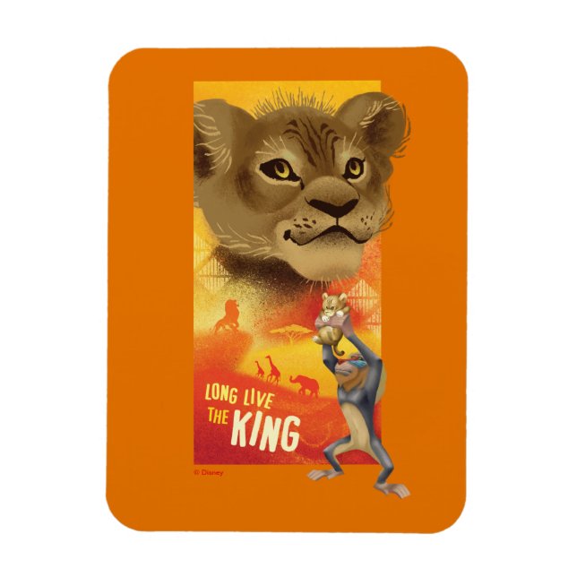 Lion King | Simba Collage Graphic Magnet (Vertical)