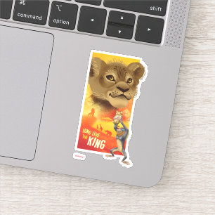 Lion King Simba Collage Graphic Sticker