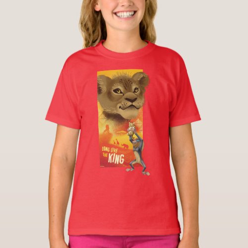 Lion King  Simba Collage Graphic T_Shirt