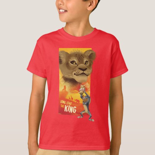 Lion King  Simba Collage Graphic T_Shirt