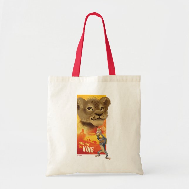 Lion King | Simba Collage Graphic Tote Bag (Front)