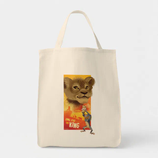 Lion King Simba Collage Graphic Tote Bag Zazzle