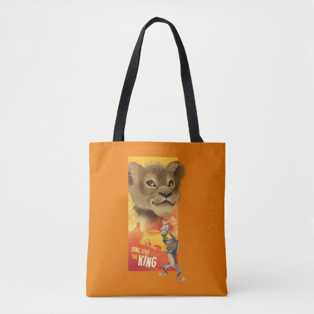 Lion King | Simba Collage Graphic Tote Bag (Front)