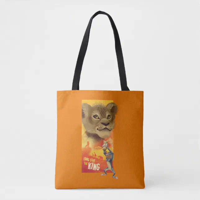 Lion King Simba Collage Graphic Tote Bag Zazzle