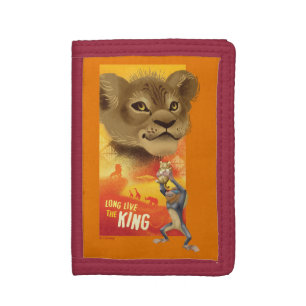 Lion King   Simba Collage Graphic Tri-fold Wallet