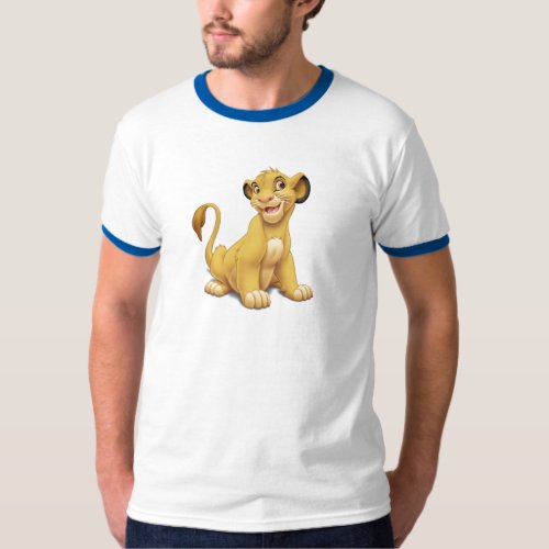 Lion King Simba cub playful Disney T_Shirt
