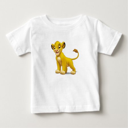 Lion King Simba Cub Standing Disney Baby T-shirt