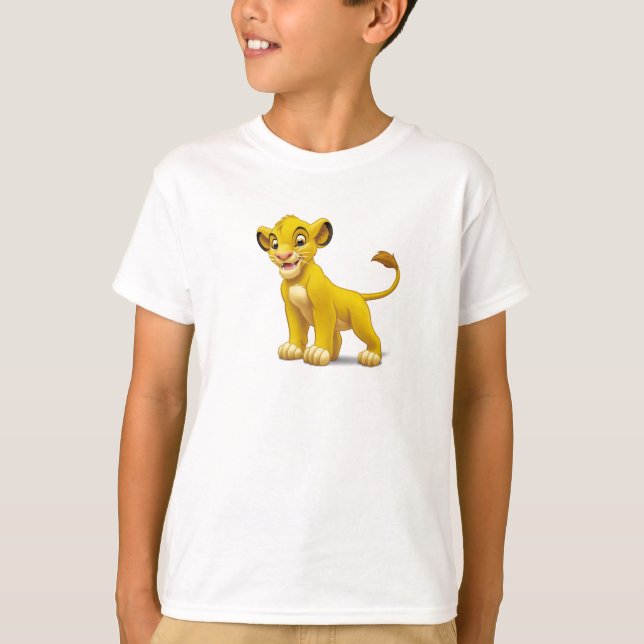 Lion King Simba cub standing Disney T-Shirt (Front)