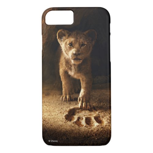 Lion King  Simba Following In Mufasas Step iPhone 87 Case