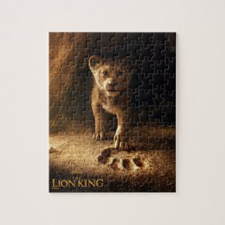 Lion King | Simba Following In Mufasa's Step Jigsaw Puzzle