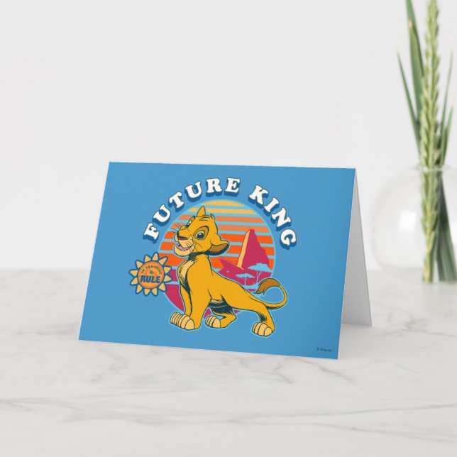 Lion King | Simba - Future King Card (Front)