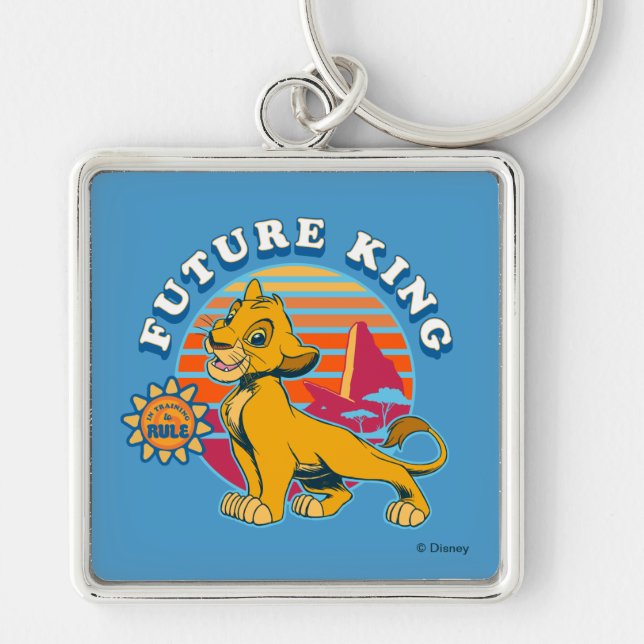 Lion King | Simba - Future King Keychain (Front)