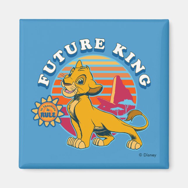 Lion King | Simba - Future King Magnet (Front)