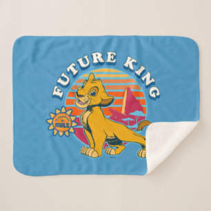 Lion King Simba - Future King Sherpa Blanket