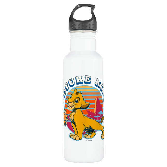 Lion King | Simba - Future King Stainless Steel Water Bottle (Front)