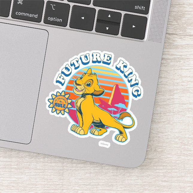 Lion King | Simba - Future King Sticker (Detail)