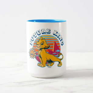 Lion King Simba - Future King Two-Tone Coffee Mug