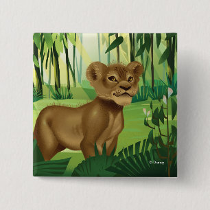 Lion King   Simba In The Jungle Button
