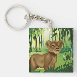 Lion King | Simba In The Jungle Keychain