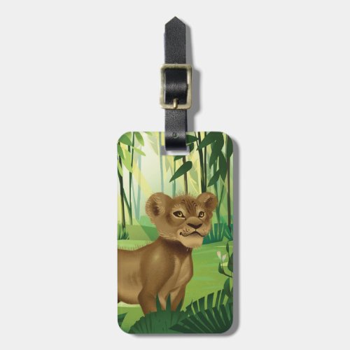 Lion King  Simba In The Jungle Luggage Tag