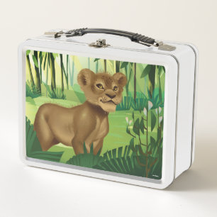 Lion King Simba In The Jungle Metal Lunch Box
