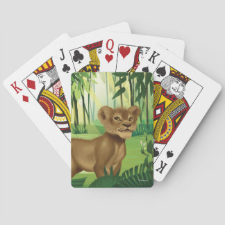 Lion King | Simba In The Jungle Playing Cards
