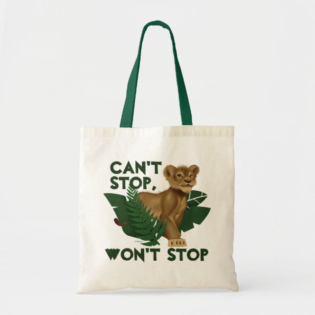 Lion King | Simba In The Jungle Tote Bag (Front)