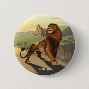 Lion King   Simba On Pride Lands Button