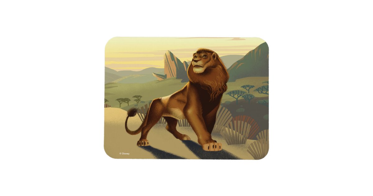 Lion King Simba On Pride Lands Zazzle