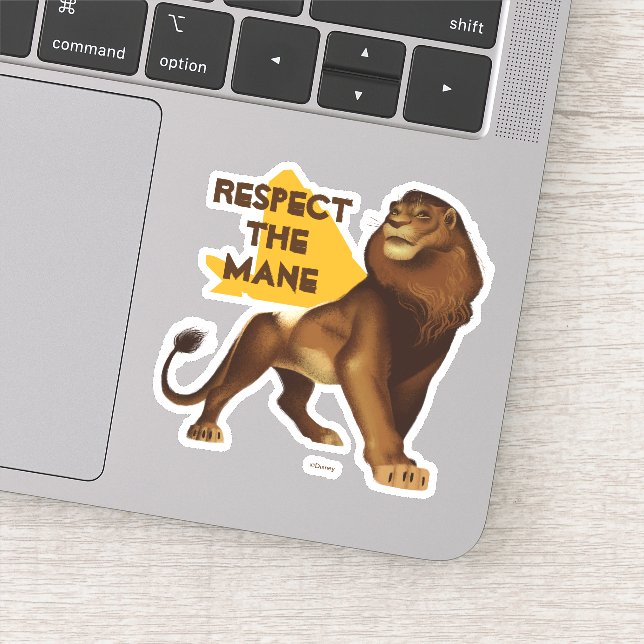 Lion King | Simba On Pride Lands Sticker (Detail)