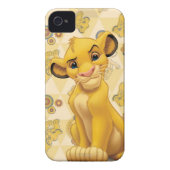 Lion King | Simba on Triangle Pattern Case-Mate iPhone Case (Back)