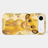 Lion King | Simba on Triangle Pattern Case-Mate iPhone Case (Back (Horizontal))