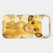 Lion King | Simba on Triangle Pattern Case-Mate iPhone Case (Back (Horizontal))