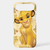 Lion King | Simba on Triangle Pattern Case-Mate iPhone Case (Back)