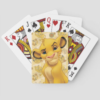 Lion King | Simba on Triangle Playing Cards