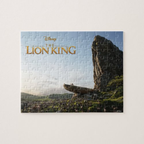 Lion King  Simba Presented To Kingdom Jigsaw Puzzle