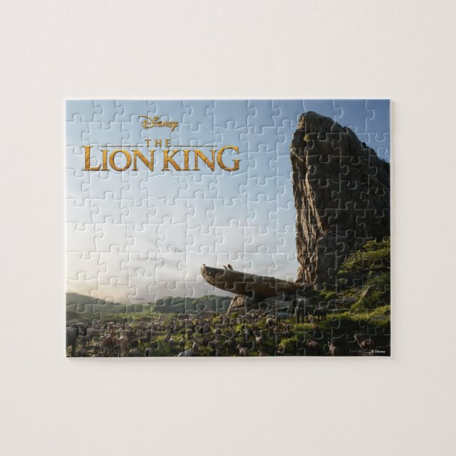 Lion King | Simba Presented To Kingdom Jigsaw Puzzle (Horizontal)