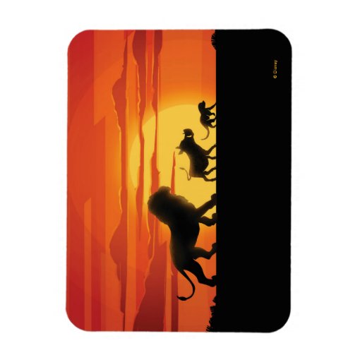 Lion King | Simba, Pumbaa, & Timon Silhouette Magnet | Zazzle