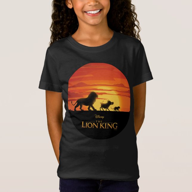 Lion King | Simba, Pumbaa, & Timon Silhouette T-Shirt (Front)