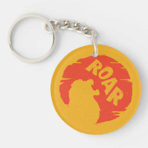 Lion King Simba "Roar" Silhouette Keychain