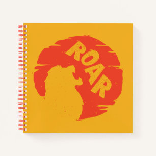 Lion King   Simba "Roar" Silhouette Notebook