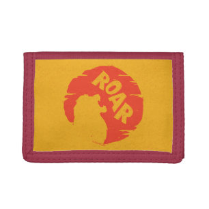 Lion King   Simba "Roar" Silhouette Trifold Wallet