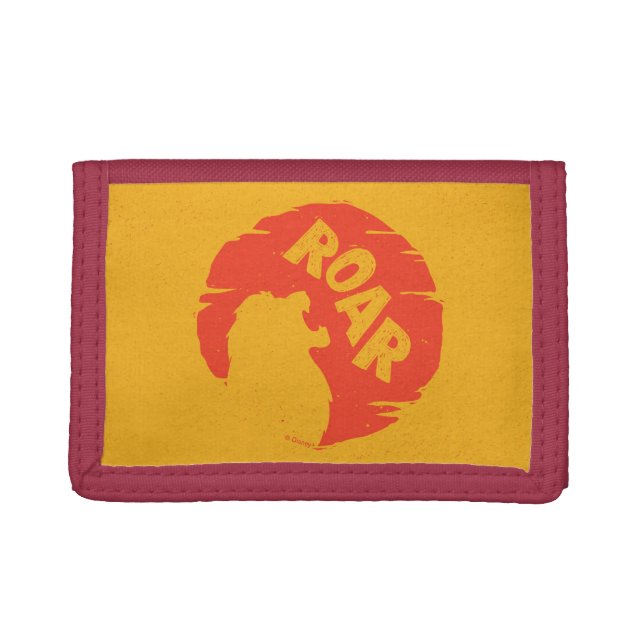 Lion King | Simba "Roar" Silhouette Trifold Wallet (Front)