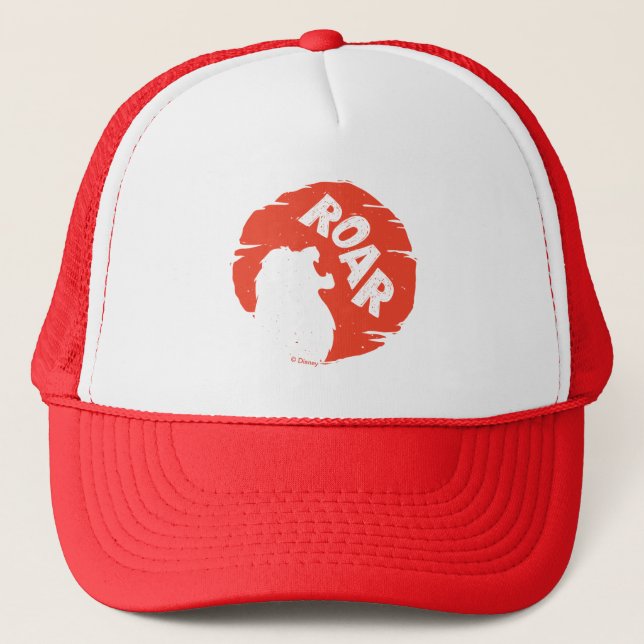 Lion King | Simba "Roar" Silhouette Trucker Hat (Front)