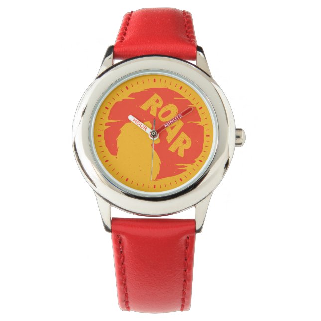 Lion King | Simba "Roar" Silhouette Watch (Front)