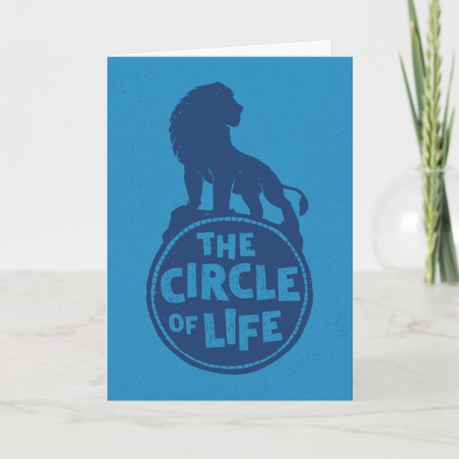 Lion King | Simba "The Circle Of Life" Card (Front)