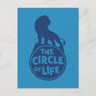 Lion King Simba "The Circle Of Life" Postcard