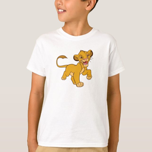 Lion King Simba walking Disney T-Shirt (Front)
